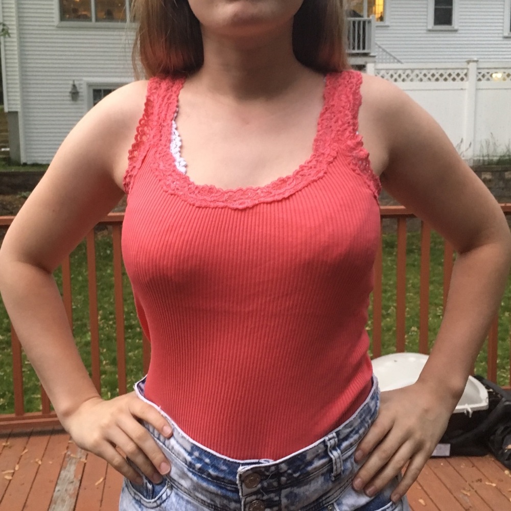 Banana Republic Small Coral Tank - Picture 3 of 3